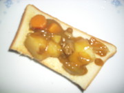 カレートーストの写真