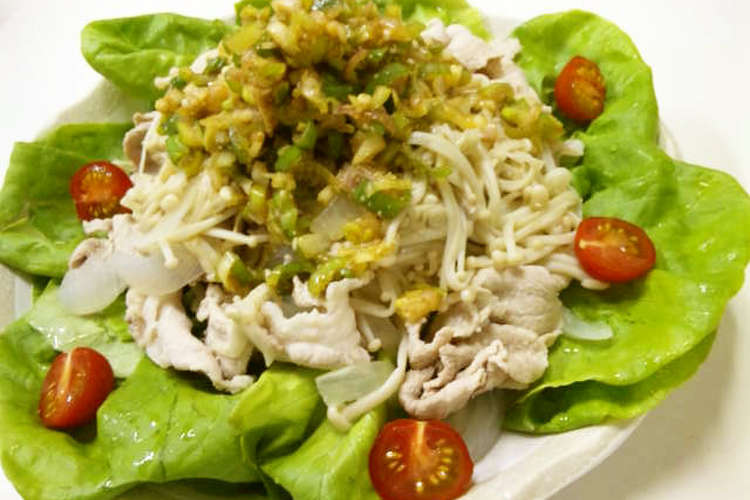 具だくさん おかず冷しゃぶ レシピ 作り方 By Erry818 クックパッド 簡単おいしいみんなのレシピが357万品