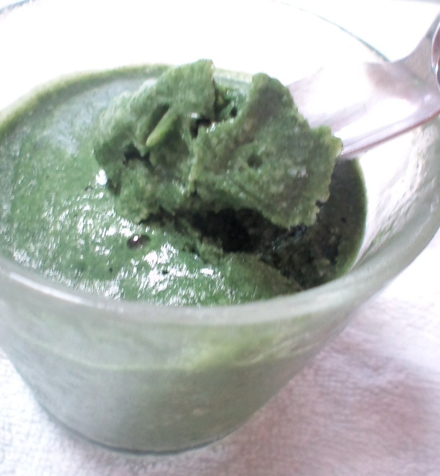 抹茶とスピルリナのお豆腐アイスクリーム by みききみき 【クックパッド】 簡単おいしいみんなのレシピが395万品