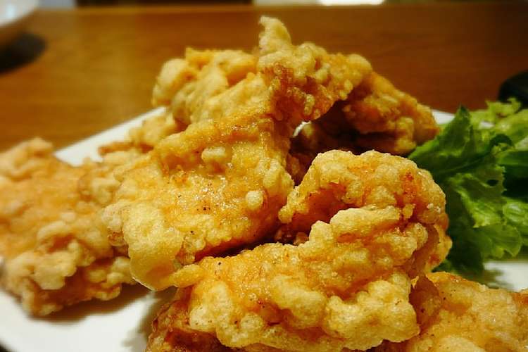 鶏むね肉のクリスピー唐揚げ レシピ 作り方 By Runmama クックパッド 簡単おいしいみんなのレシピが367万品