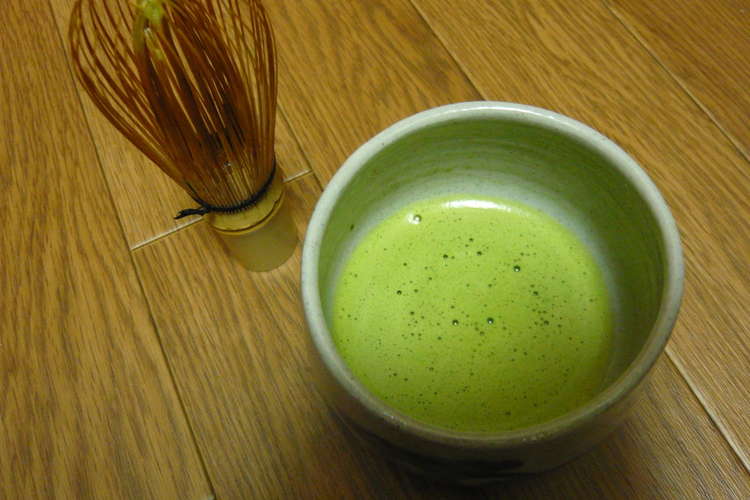 お抹茶 泡立て レシピ 作り方 By 美結 クックパッド 簡単おいしいみんなのレシピが355万品
