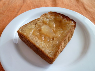 朝食☆アップルパイ風トーストの写真