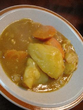 ホタテ風味の「キャベツカレースープ」の画像