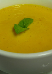 マクロビ☆かぼちゃの冷たい甘味スープ
