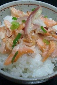 ガッツリ☆鮭の西京丼☆