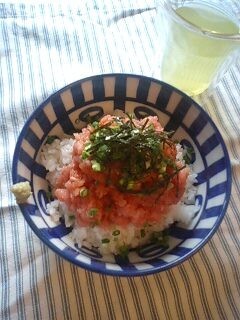絶品たれの☆ねぎとろ丼