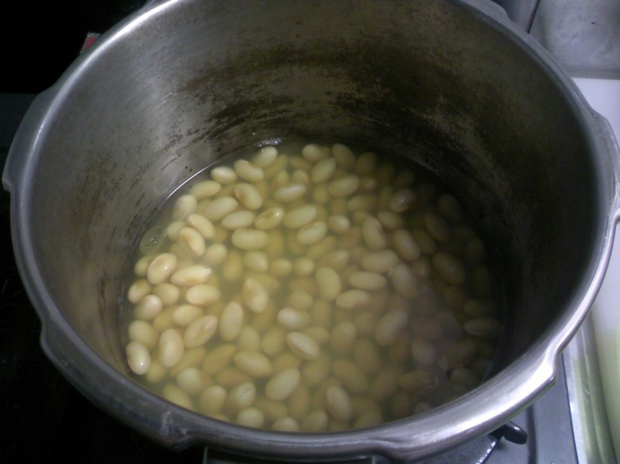 大豆の水煮の画像
