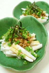 山芋と納豆のねばシャキ小鉢