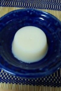 牛乳で作るメープルプリン