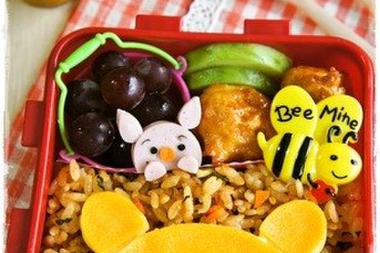 キャラ弁 ペタっとプーさん レシピ 作り方 By ちっち クックパッド 簡単おいしいみんなのレシピが355万品