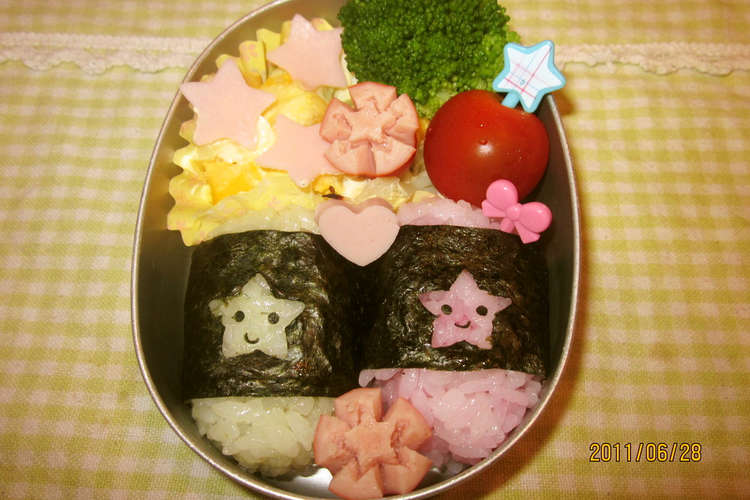 キャラ弁 簡単七夕弁当 レシピ 作り方 By ごりごりら クックパッド 簡単おいしいみんなのレシピが358万品