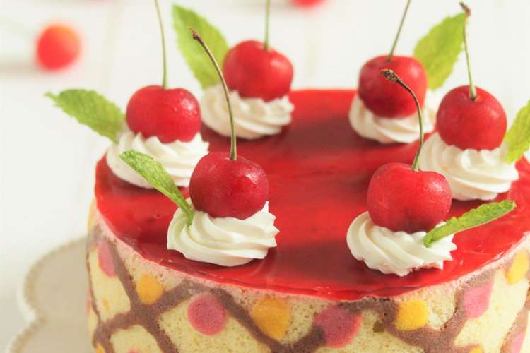 チェリー ピスタチオのムースケーキ レシピ 作り方 By Alice クックパッド