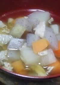 【食物繊維たっぷり】熊本郷土料理のっぺ汁