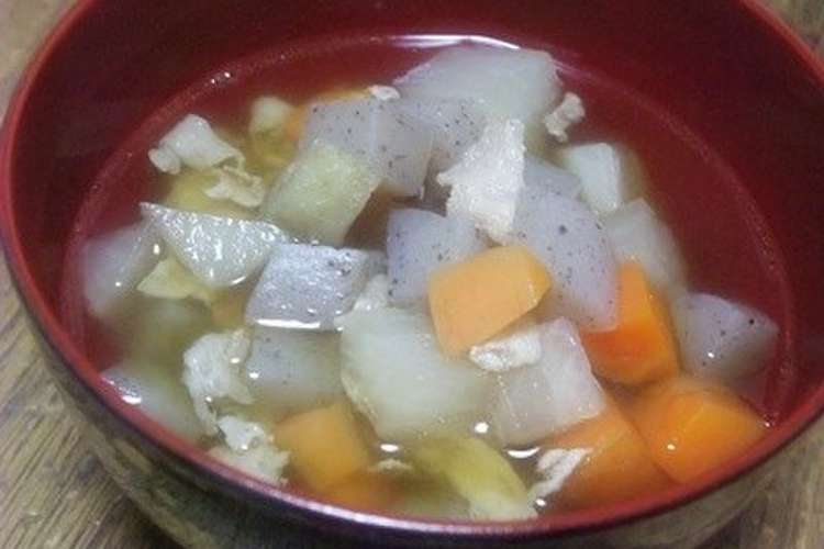 食物繊維たっぷり 熊本郷土料理のっぺ汁 レシピ 作り方 By Satorin786 クックパッド