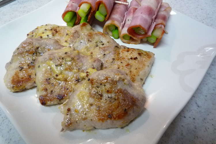 生姜焼き用の肉でマスタードチーズ焼き レシピ 作り方 By Yummysunny クックパッド 簡単おいしいみんなのレシピが361万品