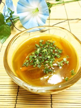 夏だ☀カレーだ!冷たいカレー味麺つゆ