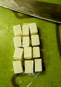 クリームチーズのカット方法☆
