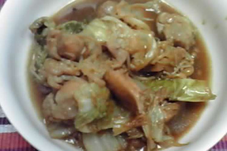 簡単 おふくろの味 鶏白菜 レシピ 作り方 By バブ雄 クックパッド 簡単おいしいみんなのレシピが377万品