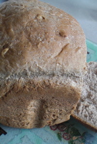 胡桃とブラウンシュガーのパン