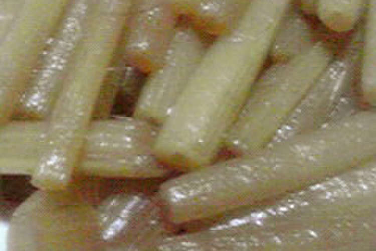 ふきのごま油炒め レシピ 作り方 By 琉琉琉のママ クックパッド 簡単おいしいみんなのレシピが371万品