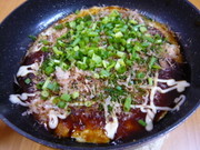 居酒屋の味 簡単*ふわとろ山芋の鉄板焼きの写真