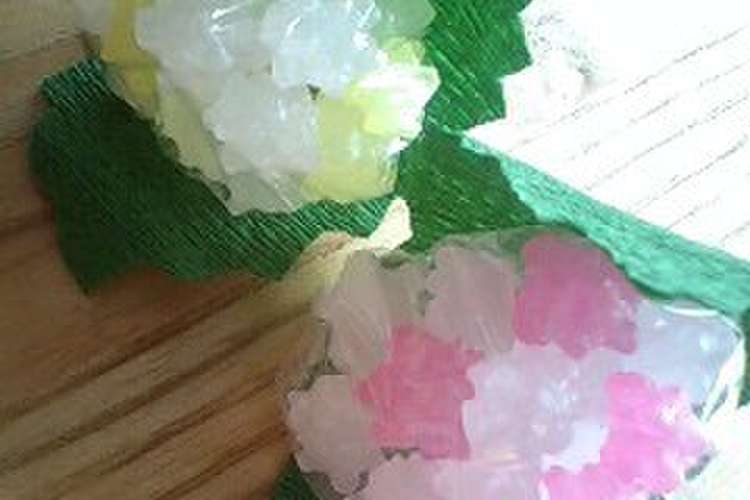 金平糖紫陽花 レシピ 作り方 By あさこぽ クックパッド 簡単おいしいみんなのレシピが357万品