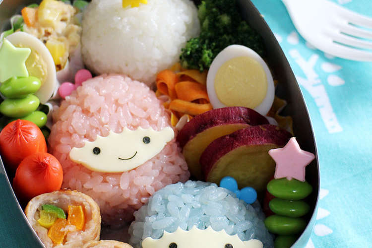 キキララ リトルツインスターズのキャラ弁 レシピ 作り方 By みやきっちん クックパッド 簡単おいしいみんなのレシピが361万品