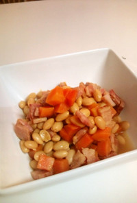 カレー煮豆（活力鍋を使いました）