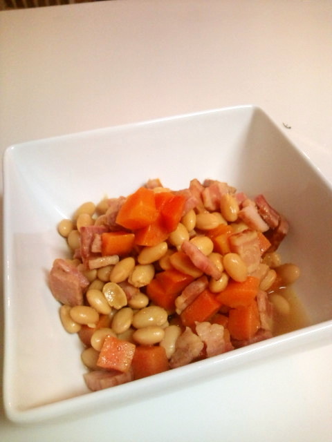カレー煮豆（活力鍋を使いました）の画像