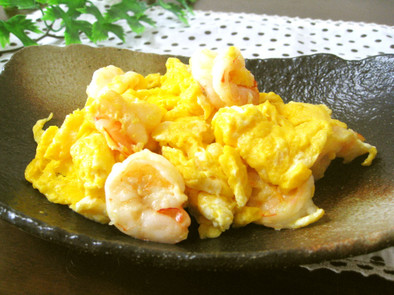 ＊お家で簡単中華　海老と卵の炒め＊の写真