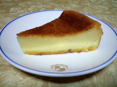簡単ベイクドチーズケーキの写真