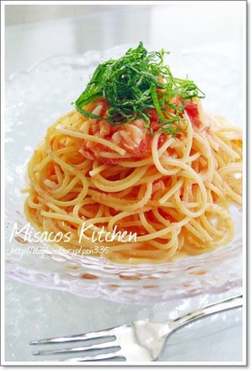 簡単!美味しい!明太子の冷製パスタ♪