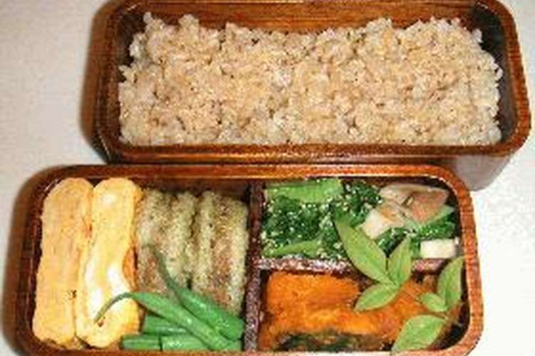 玄米ご飯のお弁当 For女子高生 レシピ 作り方 By きなり クックパッド 簡単おいしいみんなのレシピが355万品
