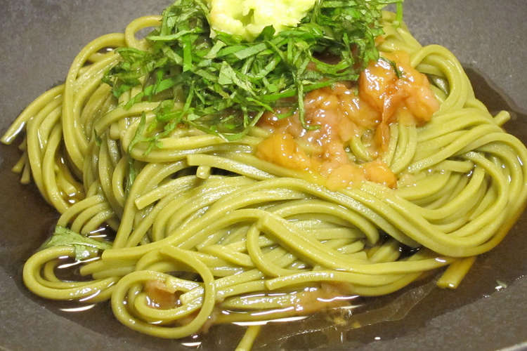 梅しそ茶そば レシピ 作り方 By Hidering クックパッド 簡単おいしいみんなのレシピが360万品