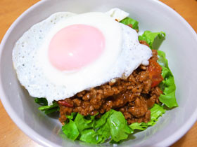 簡単!なんちゃってロコモコ丼