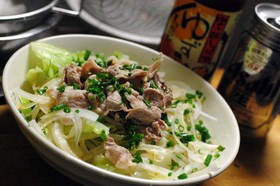 簡単さっぱり豚の冷しゃぶサラダ!