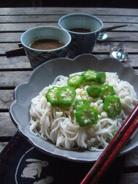 ☆七夕風☆ごまダレそうめん