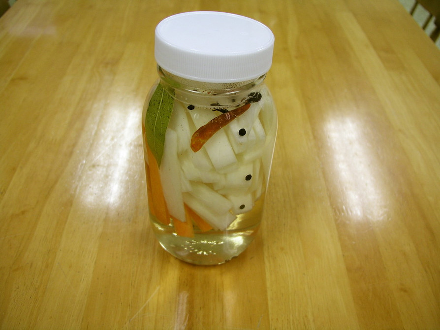 純りんご酢のピクルスの画像