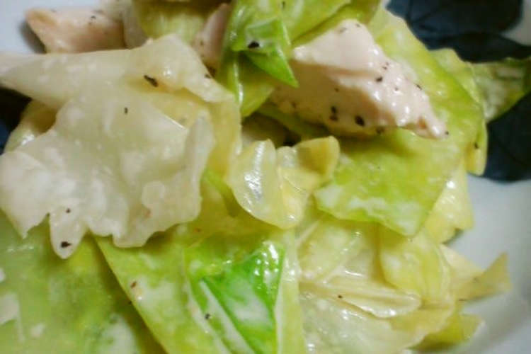 キャベツと鶏肉のオイマヨ和え レシピ 作り方 By Masuca クックパッド