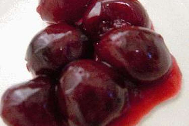 アメリカンチェリーのコンポート おまけのジャム レシピ 作り方 By かりょ クックパッド 簡単おいしいみんなのレシピが357万品