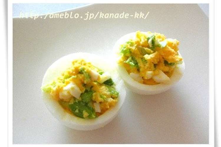 お弁当に ゆで卵サラダ レシピ 作り方 By Kana クックパッド