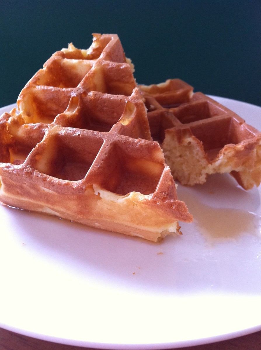 自家製バターミルクワッフルのレシピ