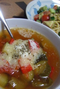 超簡単！イタリア‘風’トマトスープ