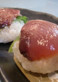 新生姜でさっぱり・鰹で栄養満点！手鞠寿司