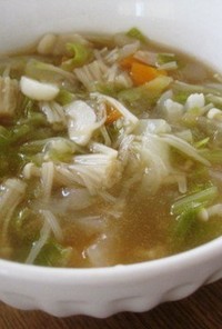 たくさん野菜がとれる栄養スープ