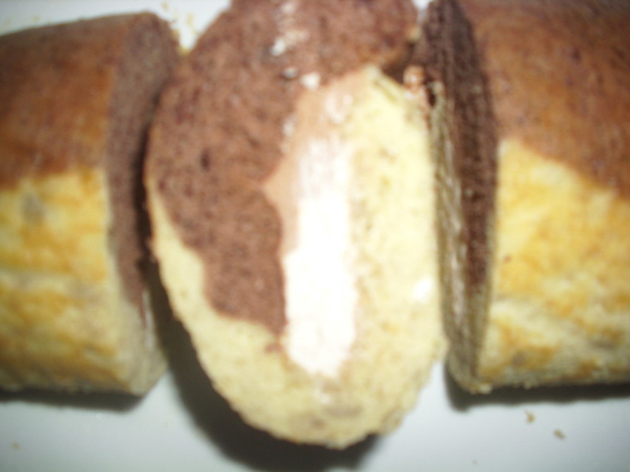 バナナチョコロールケーキの画像