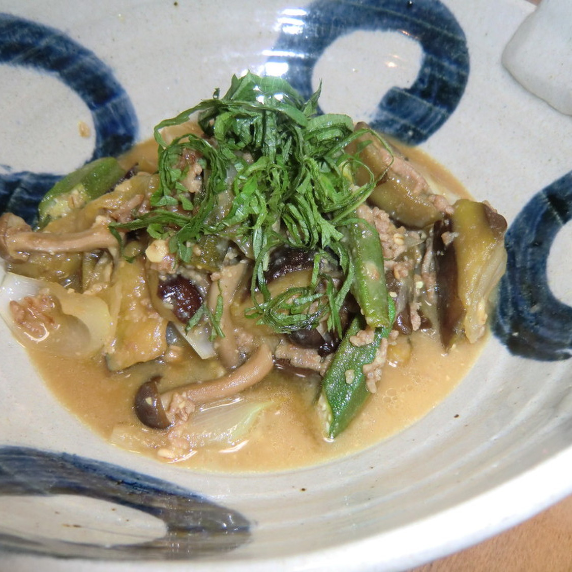 ナスの味噌煮込み★