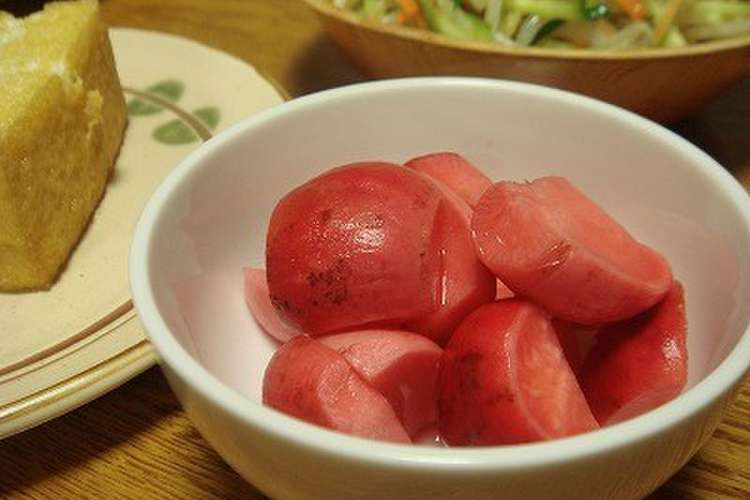 二十日大根の甘酢漬け レシピ 作り方 By ヒメタ クックパッド 簡単おいしいみんなのレシピが358万品