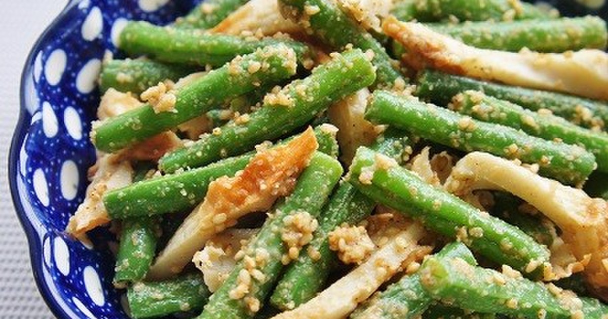 つくれぽ1000以上も いんげん人気レシピ特集選 クックパッド殿堂入りレシピ