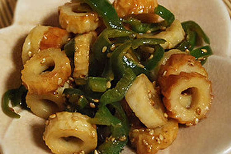 ちくわピーマン めんつゆマヨ炒め レシピ 作り方 By ビックリパーピー クックパッド 簡単おいしいみんなのレシピが366万品